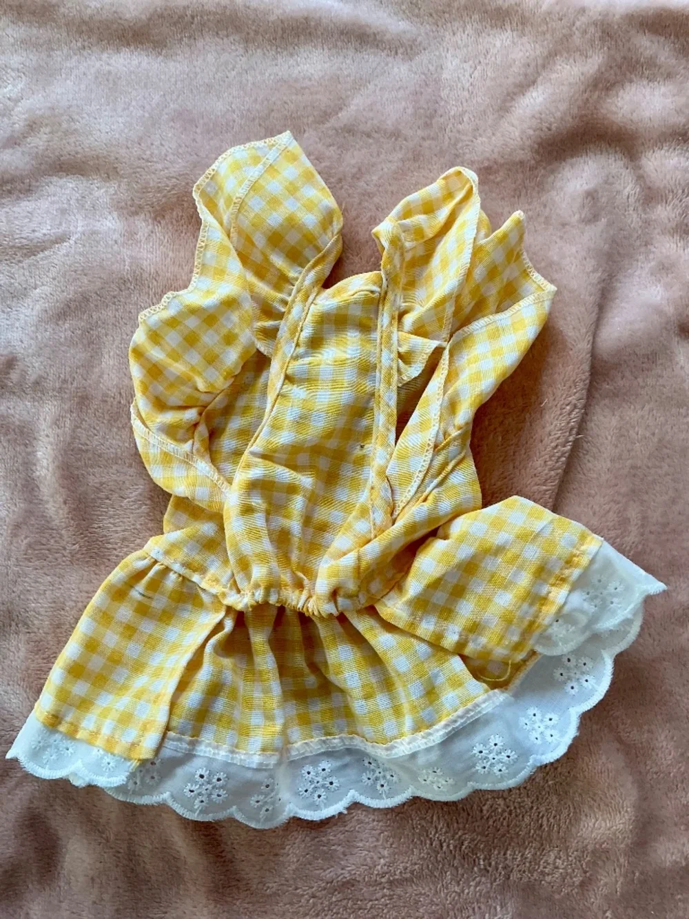 Cute little gingham summer dress
